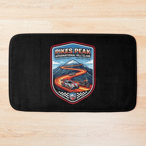 Item preview, Pikes Peak Summit Drive Motorsport Illustration designed and sold by enzoade.