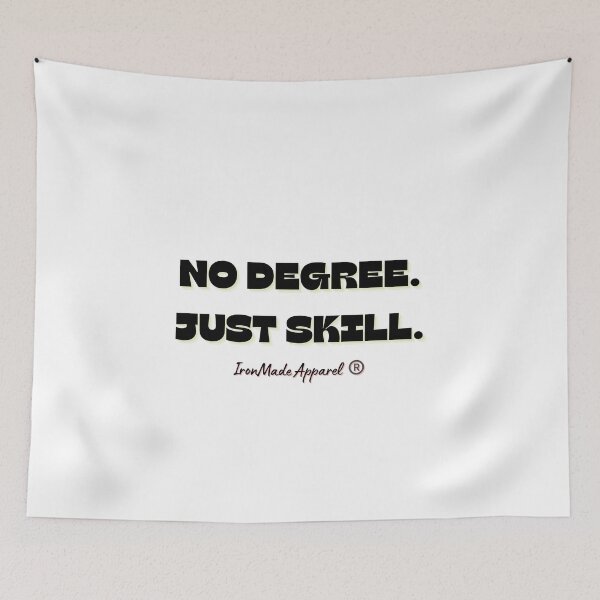 Item preview, No Degree Just Skill Electrician Shirt – Skilled Trades Pride Tee for Electricians, Linemen, Electrical Workers Gift designed and sold by IronMade Apparel.