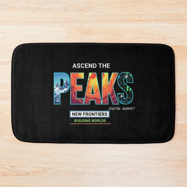 Item preview, “Ascend the Peaks – Digital Frontier Emblem” designed and sold by Dogandesighn.