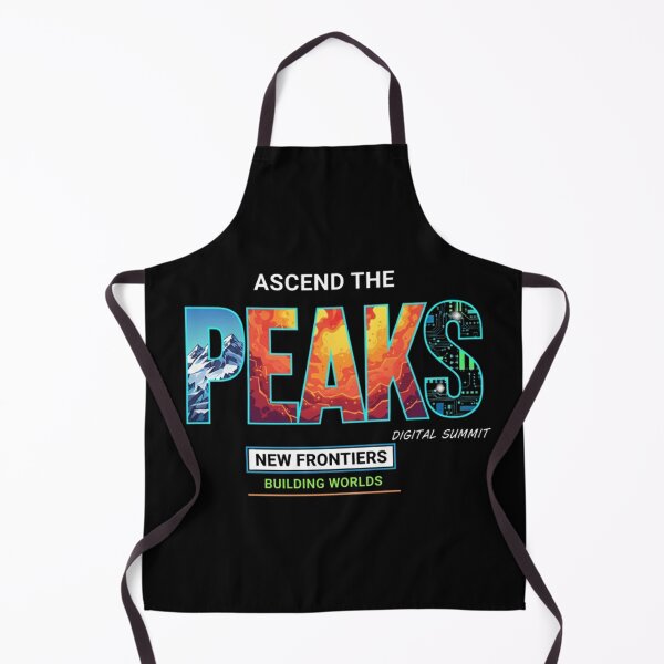 Item preview, “Ascend the Peaks – Digital Frontier Emblem” designed and sold by Dogandesighn.
