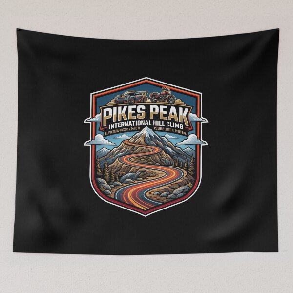 Item preview, Pikes Peak Motorsport Experience Illustration designed and sold by enzoade.