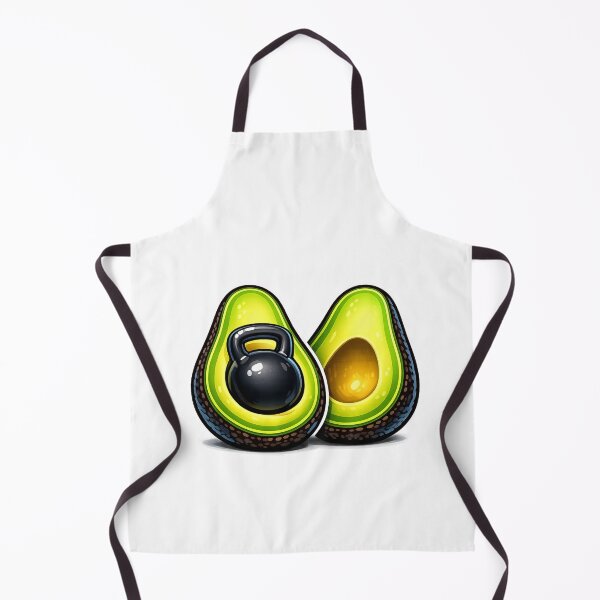 Item preview, Funny Avocado Kettlebell Gym Workout Fitness Pun designed and sold by faridman.