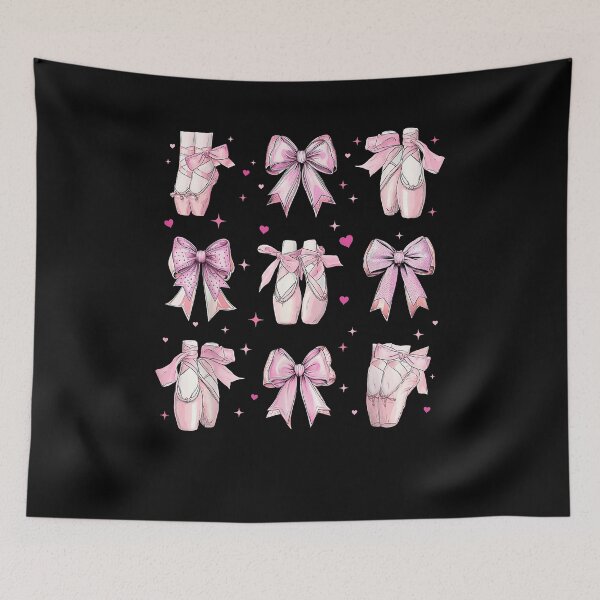 Item preview, Ballerina Ballet Dance Ballet Shoes Girl Coquette Bow Pink designed and sold by Goleon12.