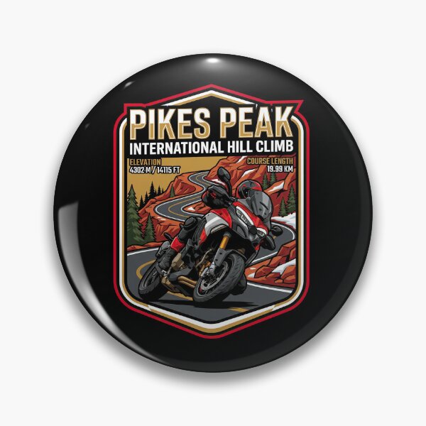 Item preview, Pikes Peak Mountain Attack Racing Illustration designed and sold by enzoade.