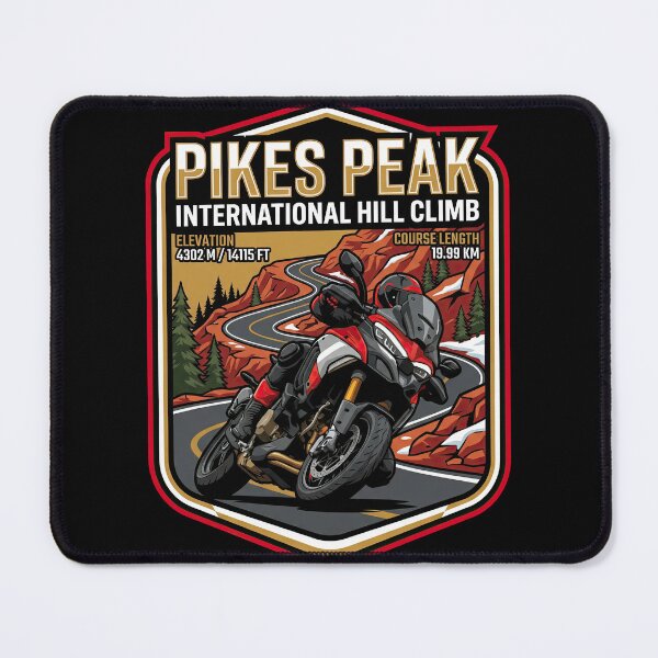Item preview, Pikes Peak Mountain Attack Racing Illustration designed and sold by enzoade.