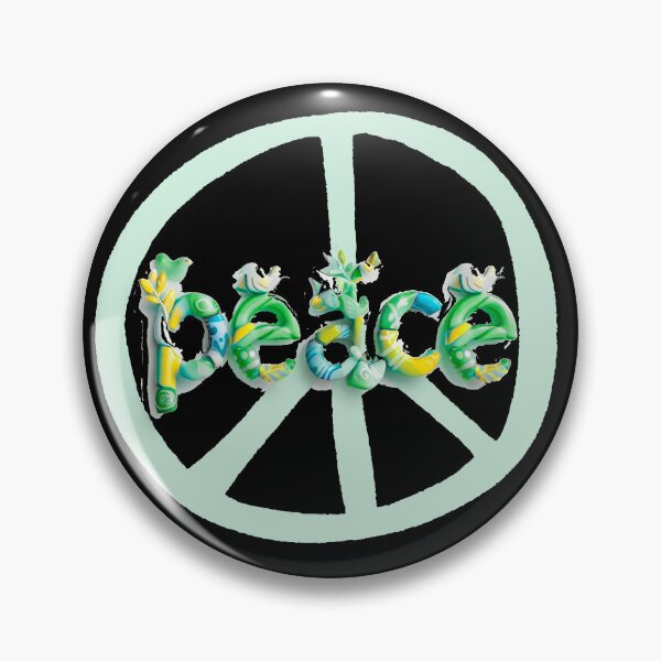 Item preview, Peace - green peace symbol designed and sold by Stefrait-7.