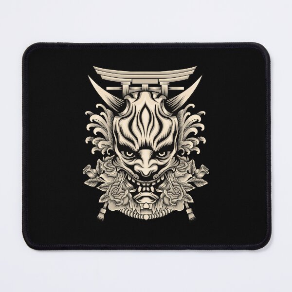 Item preview, Japanese Samurai Skull T-Shirt – Sakura Flower Warrior Art designed and sold by SKULLARTISTRY.
