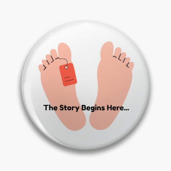 Item preview, The Story Begins Here... designed and sold by TheMackieShop.