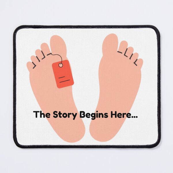 Item preview, The Story Begins Here... designed and sold by TheMackieShop.
