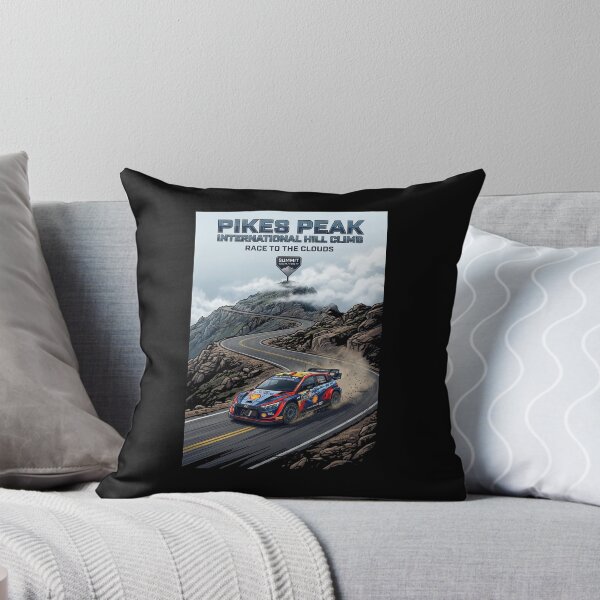 Item preview, Iconic Pikes Peak Hill Climb Illustration designed and sold by enzoade.