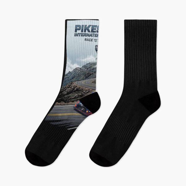 Item preview, Iconic Pikes Peak Hill Climb Illustration designed and sold by enzoade.