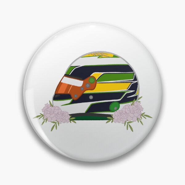 Item preview, Gabriel Bortoleto 2026 Helmet With Flowers  designed and sold by OriDraws.