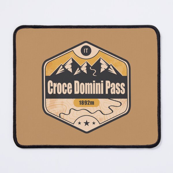 Item preview, Croce Domini Pass Alpine Road Badge designed and sold by CynthiaGraphics.