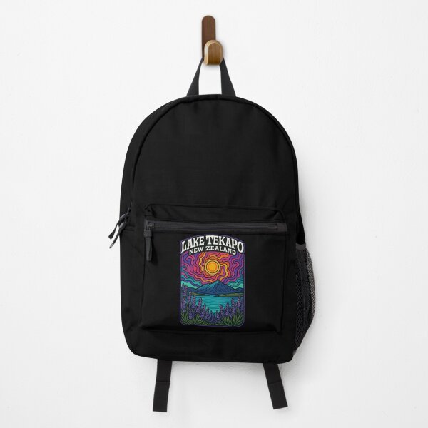 Item preview, Lake Tekapo New Zealand Travel Trippy Art designed and sold by TomFrontierArt.