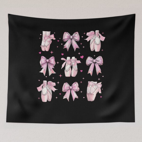 Item preview, Ballerina Ballet Dance Ballet Shoes Girl Coquette Bow Pink designed and sold by Goleon12.