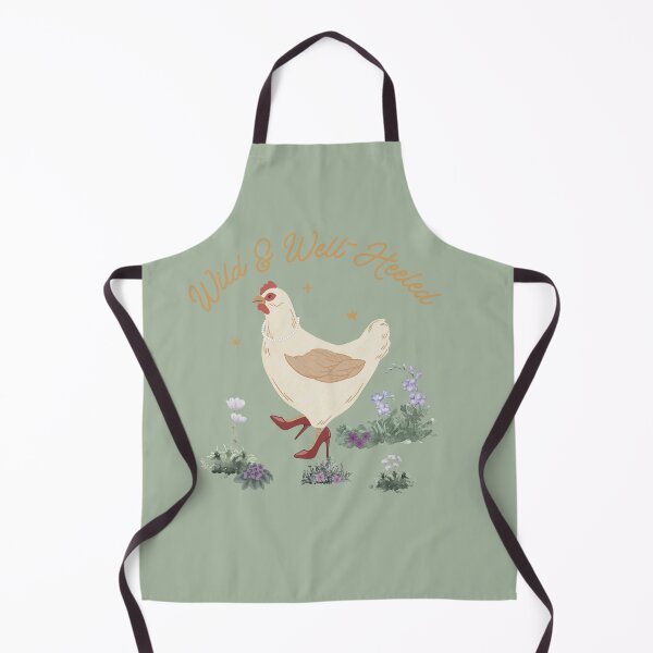 Item preview, Funny Spring Chicken in Heels Vintage 90s Style designed and sold by KiTiStudio.