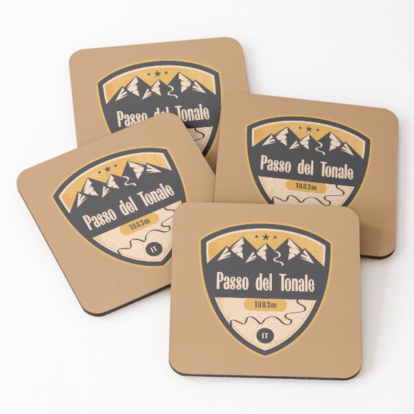 Item preview, Tonale Pass Alpine Road Badge designed and sold by CynthiaGraphics.