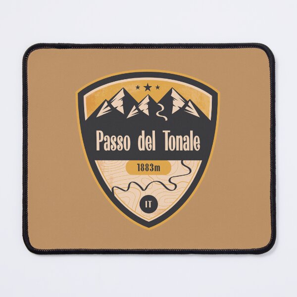Item preview, Tonale Pass Alpine Road Badge designed and sold by CynthiaGraphics.