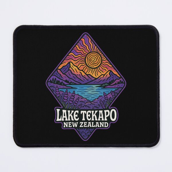 Item preview, Lake Tekapo New Zealand Travel Trippy designed and sold by TomFrontierArt.