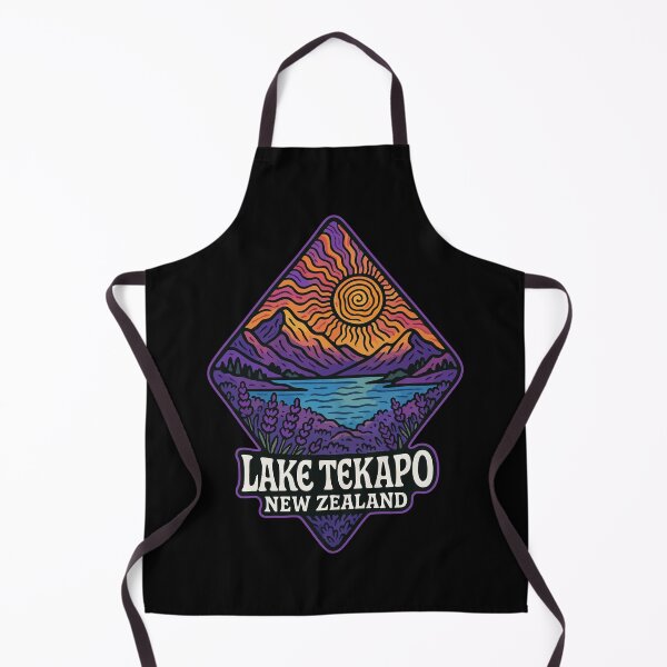 Item preview, Lake Tekapo New Zealand Travel Trippy designed and sold by TomFrontierArt.