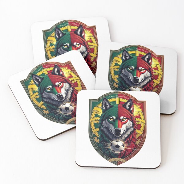 Item preview, Seleção Iberian Wolf Pride T-Shirt, Unbreakable Strength Eternal Mug, Portuguese Triumph Gift designed and sold by YMLux.