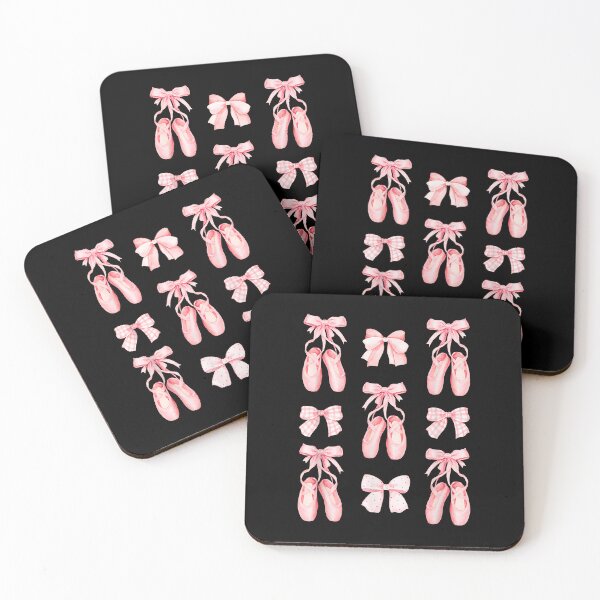 Item preview, Coquette Ballet Dancer Shoes and Pink Bows Ballerina Girl designed and sold by Goleon12.