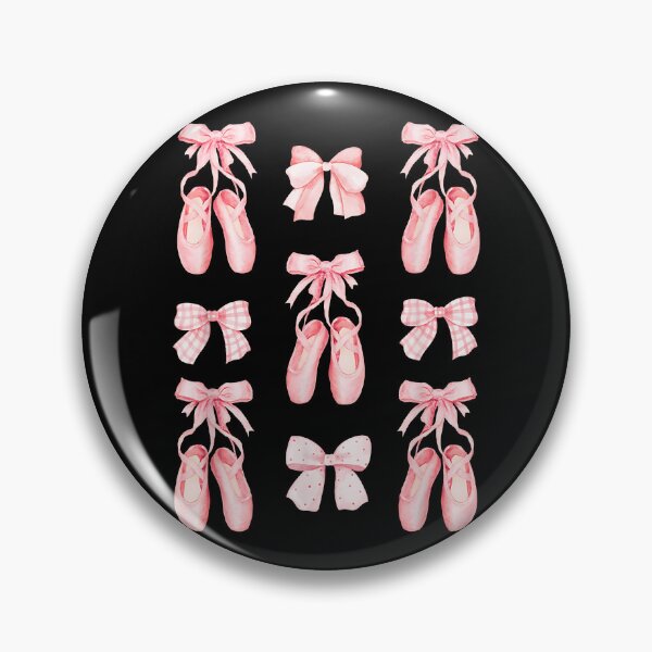 Item preview, Coquette Ballet Dancer Shoes and Pink Bows Ballerina Girl designed and sold by Goleon12.