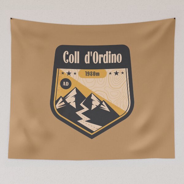 Item preview, Ordino Pass Alpine Road Badge designed and sold by CynthiaGraphics.