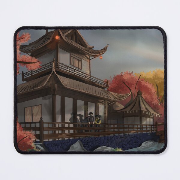 Item preview, Japanese Landscape inspired by Ghost of Tsushima designed and sold by DandmArt.