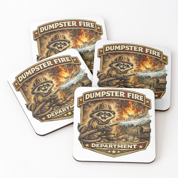 Item preview, Dumpster fire department shirt designed and sold by ZEBBEDE - Minimal Streetwear .
