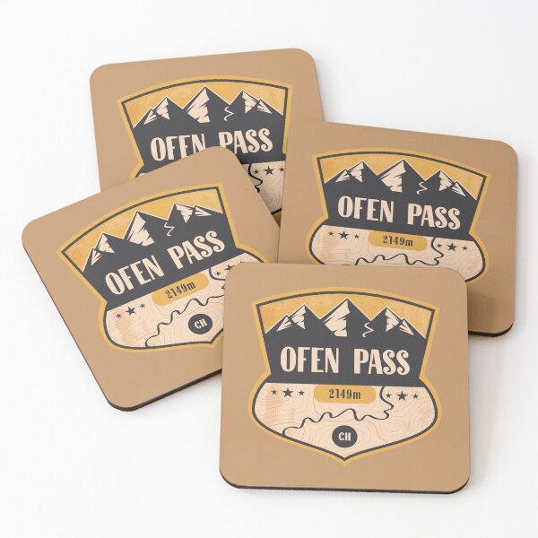Item preview, Ofen Pass Alpine Road Badge designed and sold by CynthiaGraphics.