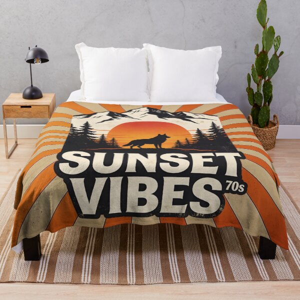 Item preview, Sunset Vibes Tour – Retro Mountain Adventure designed and sold by MysticOzzy.