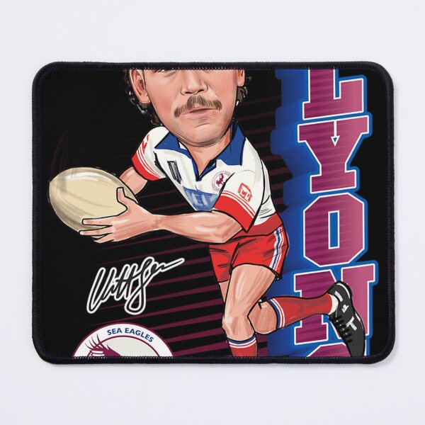 Item preview,  Manly Warringah Sea Eagles Cliff Lyons Cliffy Character designed and sold by qzjay.