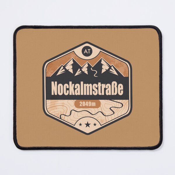 Item preview, Nockalmstrasse Panoramic Alpine Road Badge designed and sold by CynthiaGraphics.