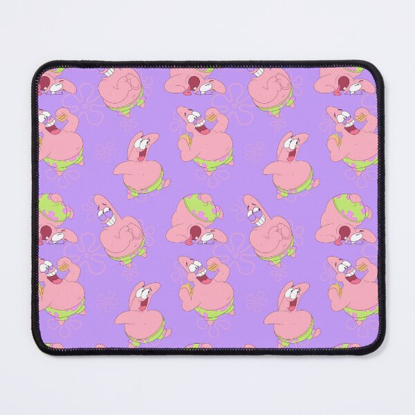 Item preview, Purple Patrick Star Seamless Pattern Illustration designed and sold by Seven Design.