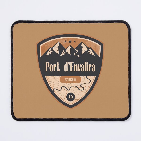 Item preview, Envalira Pass Alpine Road Badge designed and sold by CynthiaGraphics.
