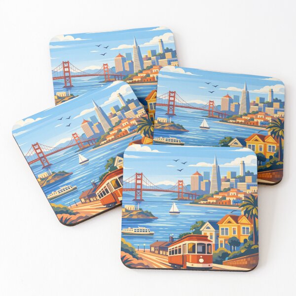 Item preview, San Francisco Postcard  designed and sold by MatthewHeights.