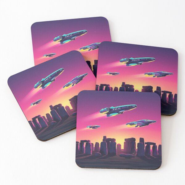 Item preview, “Ancient Portal – Futuristic Stonehenge Encounter” designed and sold by Dogandesighn.