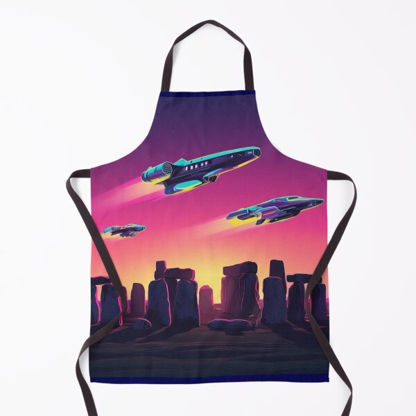 Item preview, “Ancient Portal – Futuristic Stonehenge Encounter” designed and sold by Dogandesighn.