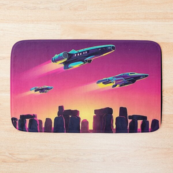 Item preview, “Ancient Portal – Futuristic Stonehenge Encounter” designed and sold by Dogandesighn.