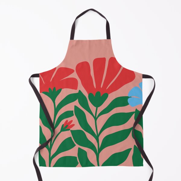 Item preview, Poppy Swirl Print,Abstract Flower Painting in Matisse and Hockney Style, White Vase Art with Pink and Orange Stripes, Gouache Illustration with Bold Pastel Colors designed and sold by Colorfuly.