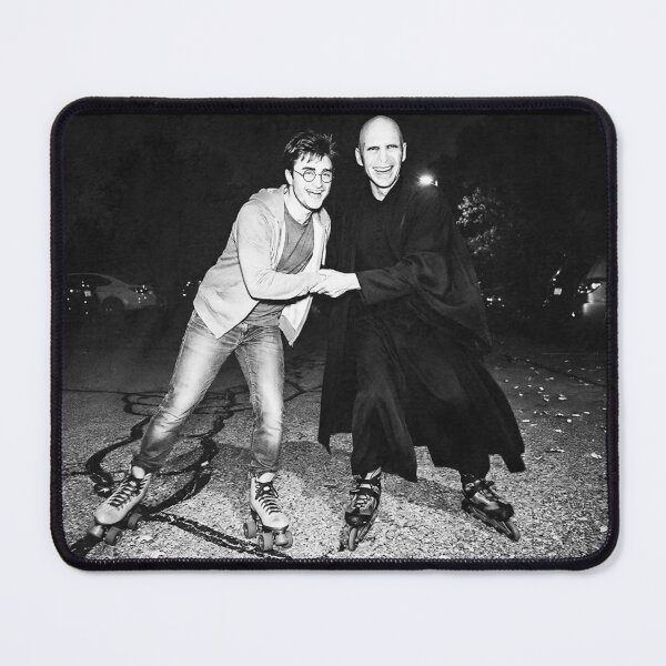Item preview, Harry and Voldie Rollerskating, Trail Cam Wizard Meme designed and sold by WilliaMaler.