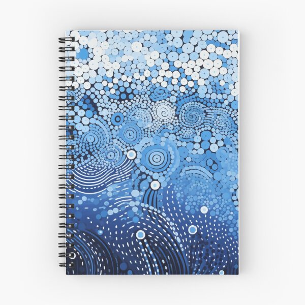 Item preview, Aboriginal Inspired Dot Art - Oxygen Waves designed and sold by GrinGalore.