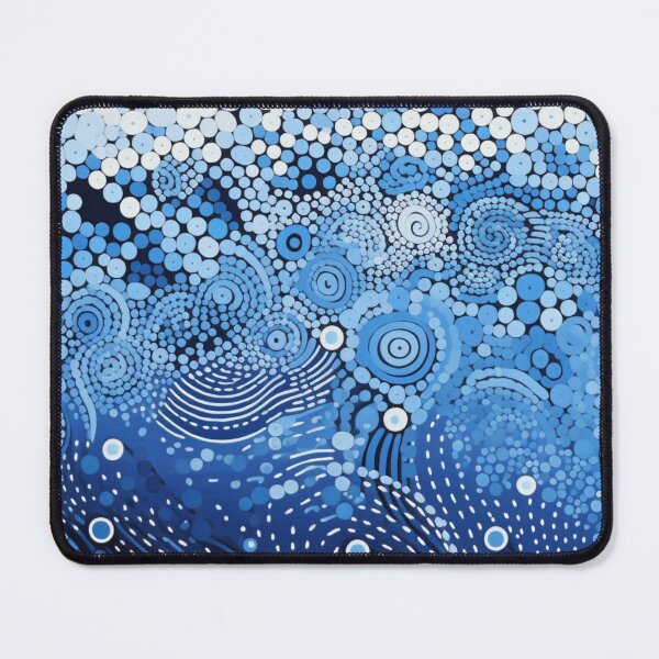 Item preview, Aboriginal Inspired Dot Art - Oxygen Waves designed and sold by GrinGalore.