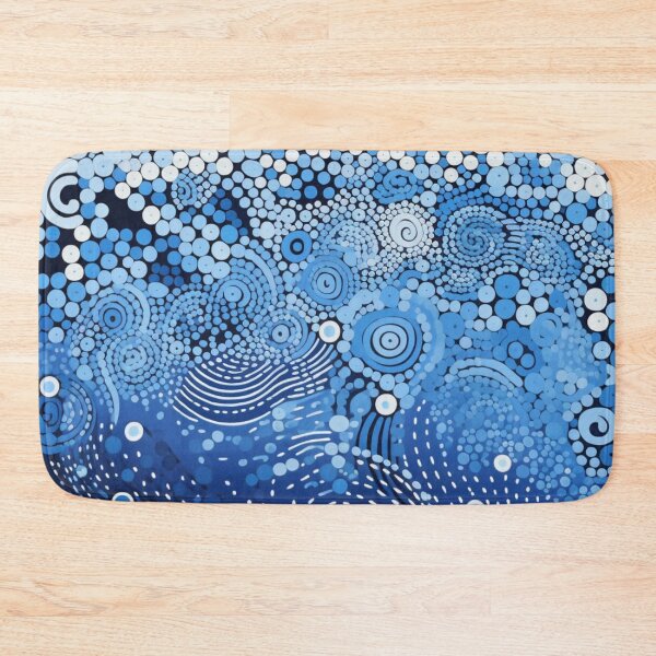 Item preview, Aboriginal Inspired Dot Art - Oxygen Waves designed and sold by GrinGalore.