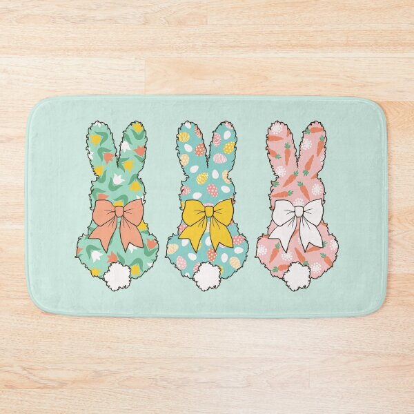 Item preview, Easter Bunny Butts With Bows & Patterns designed and sold by ketrena.