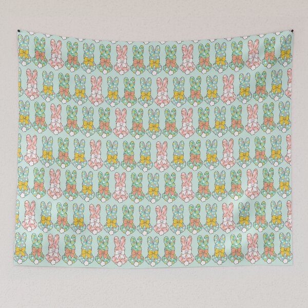Item preview, Easter Bunny Butts With Bows & Patterns designed and sold by ketrena.