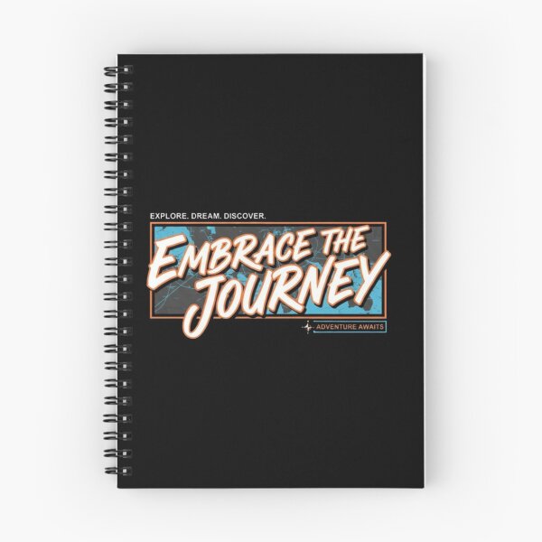 Item preview, “Embrace the Journey – Global Adventure Motivation” designed and sold by Dogandesighn.