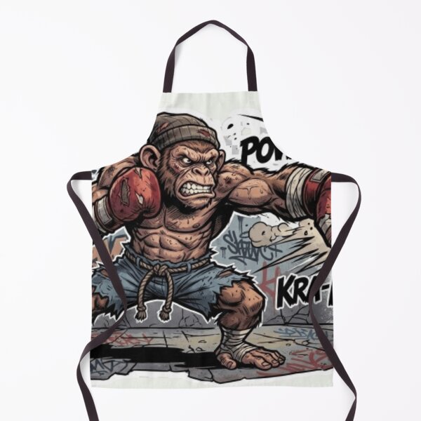 Item preview, Punch Monkey – Angry Street Fighter designed and sold by JordanInk Studio.