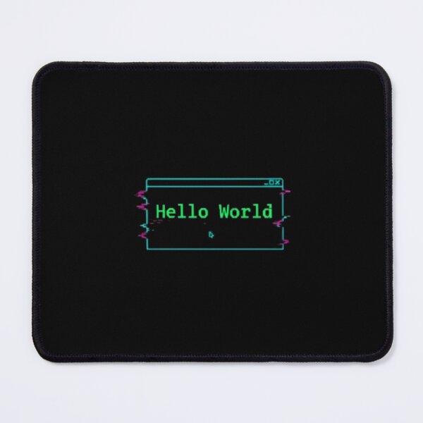 Item preview, Hello World – Minimal Programmer Terminal Design designed and sold by trend-forge.
